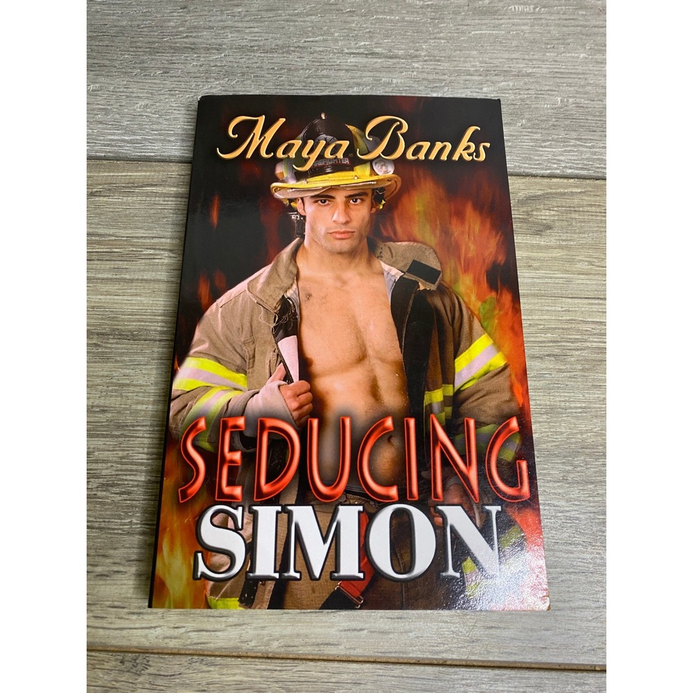 Seducing Simon Maya Banks Paperback 2006 Samhain Publishing Romance Firefighter
